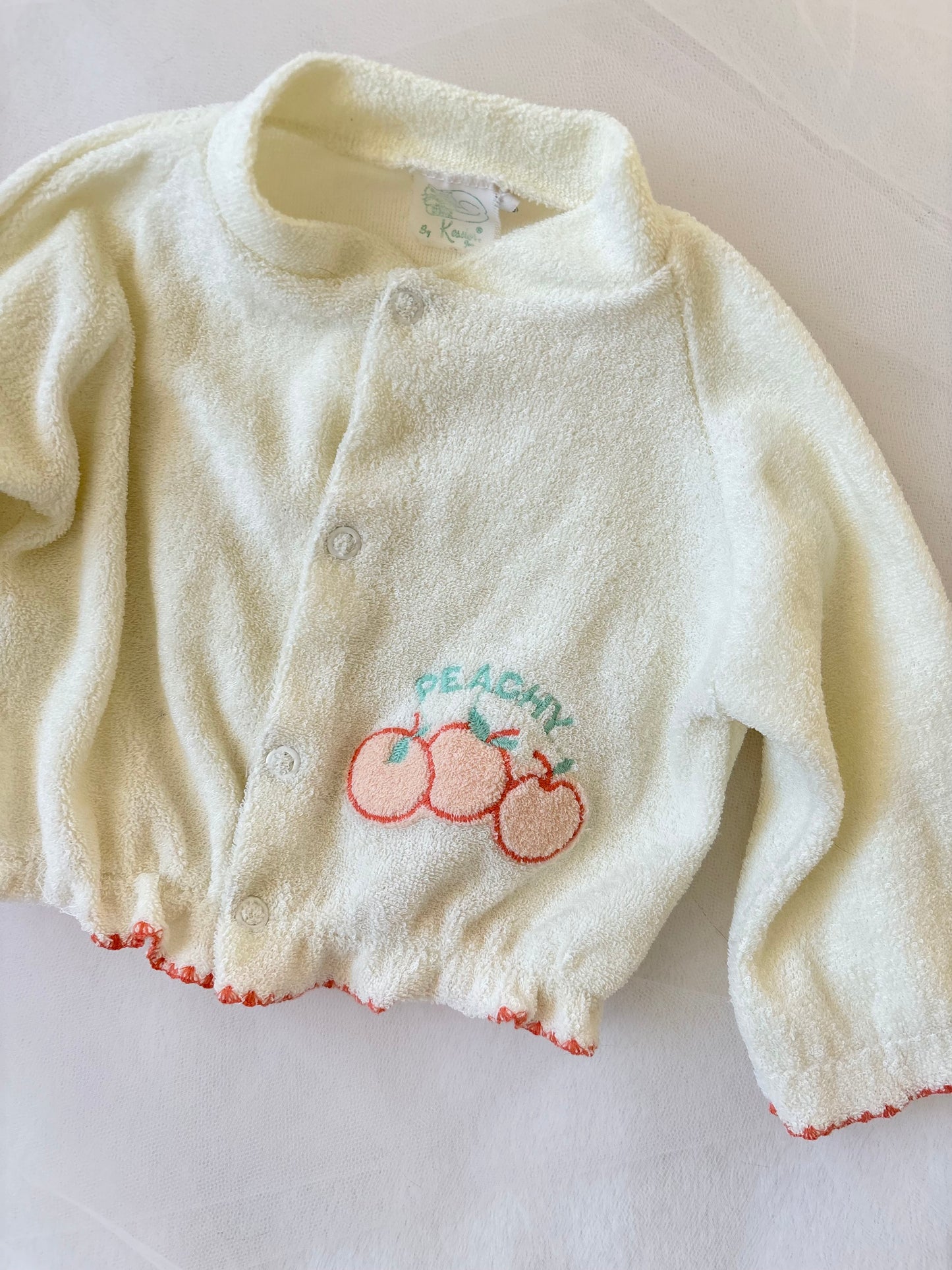 Vintage Peachy Baby Longsleeve (9mo)