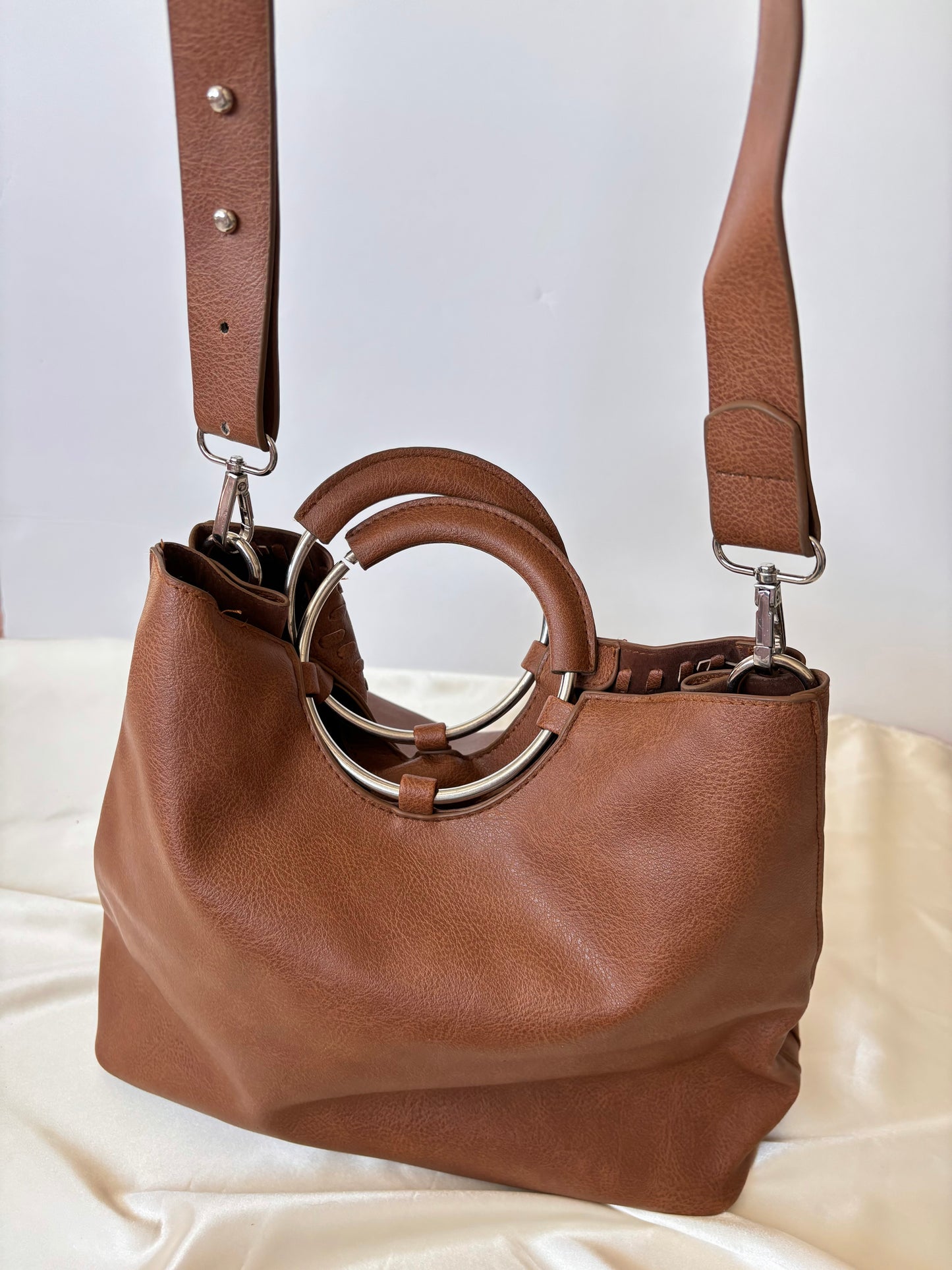 Leather Vintage Brown Shoulder Bag