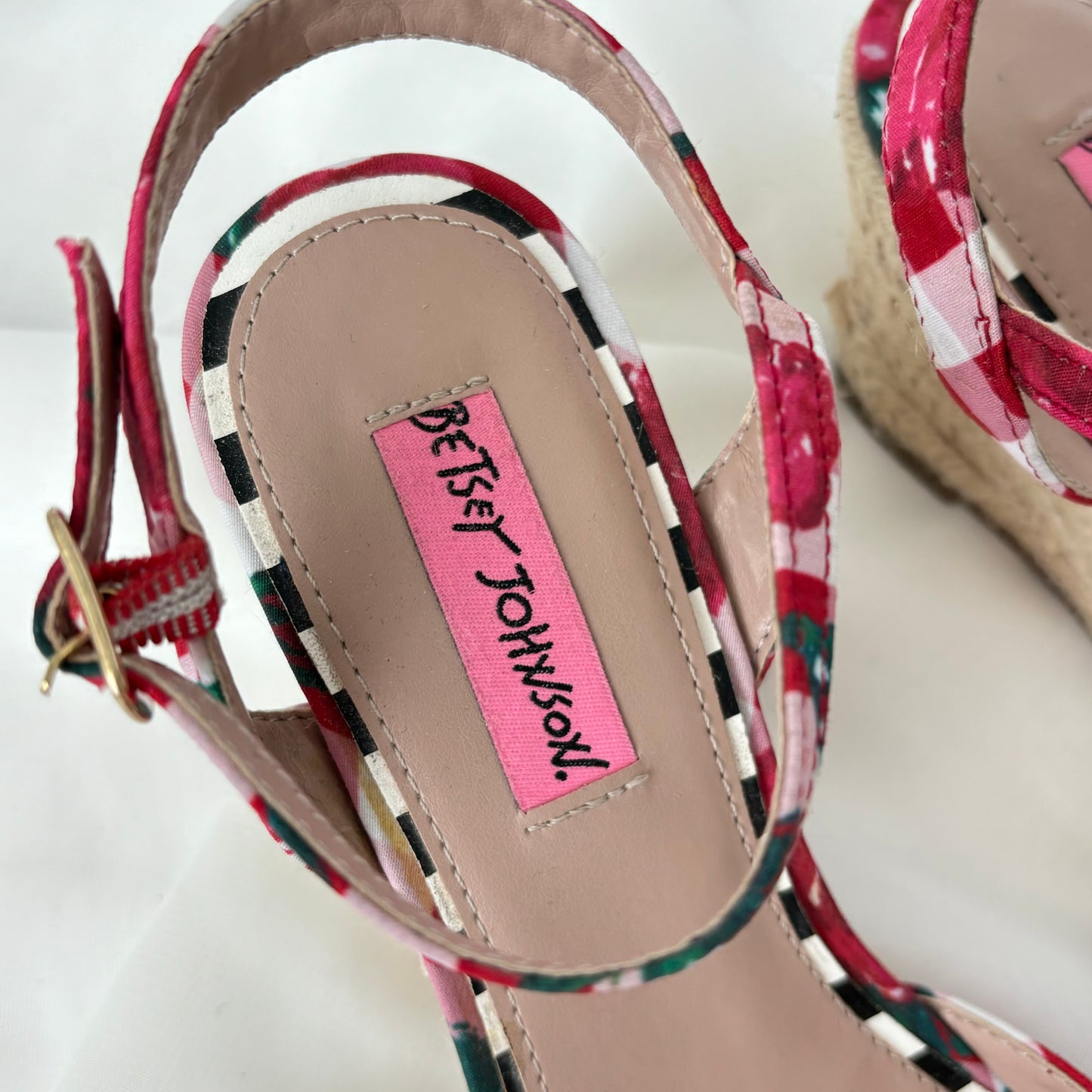 Betsey Johnson Floral Wedges (7)