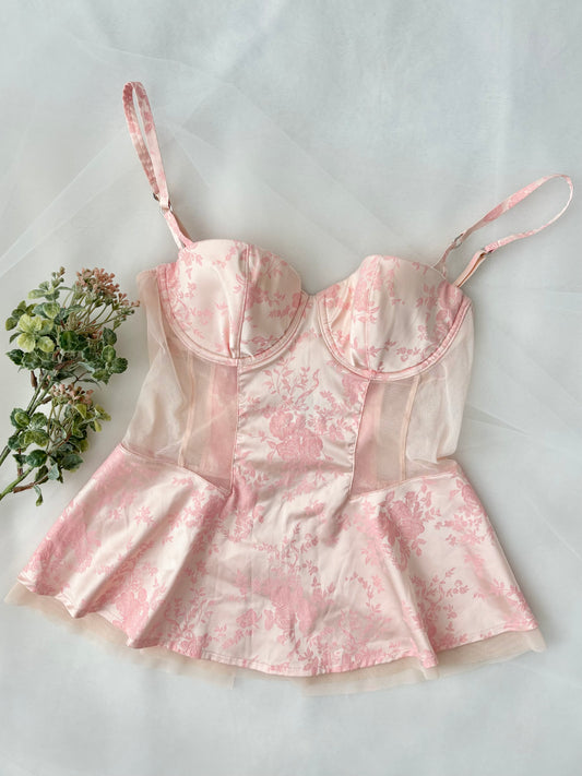 Victoria’s Secret Pink Ballet Corset Top (34C)