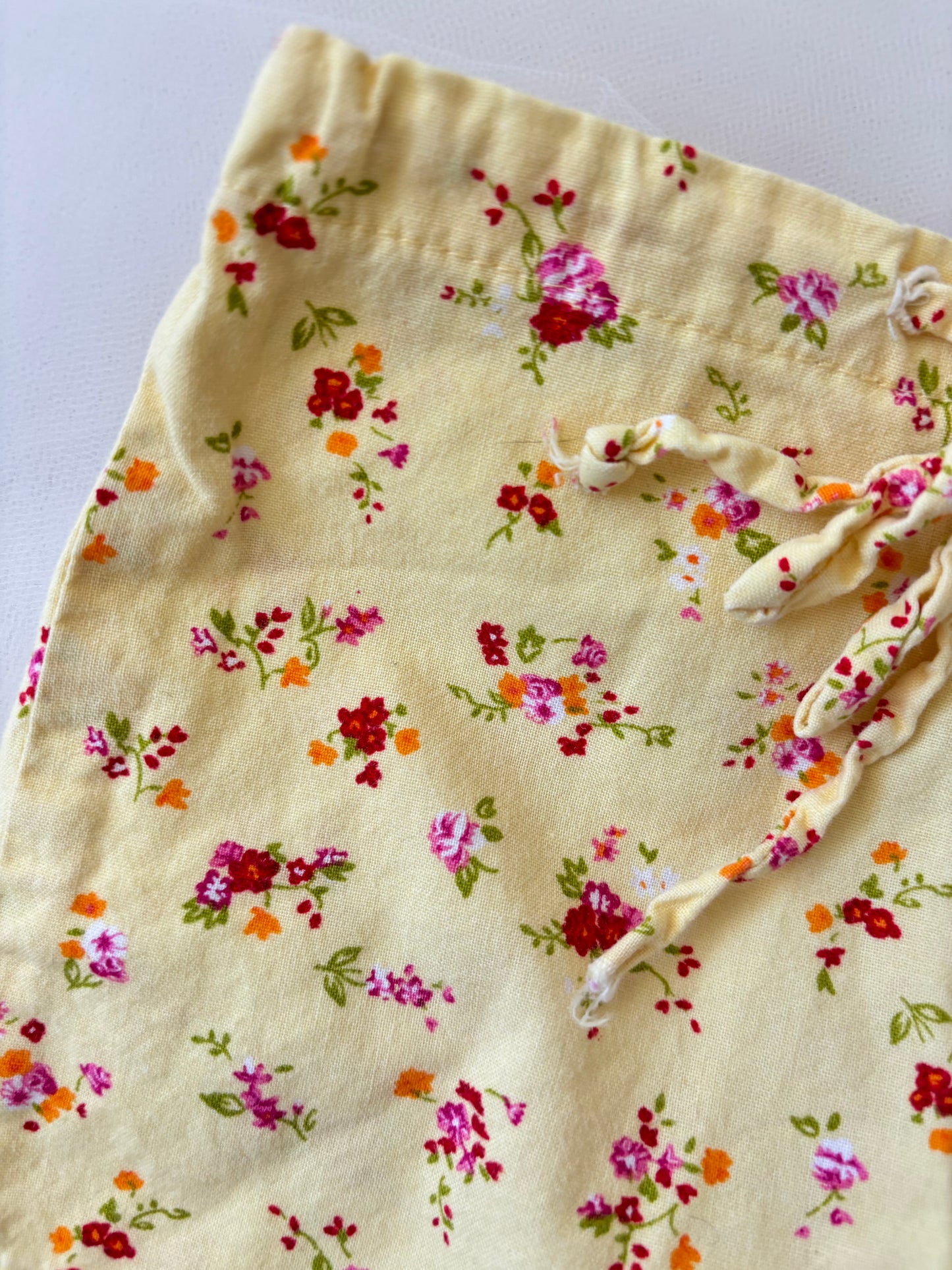 Vintage Floral Baby Shorts (9mo)