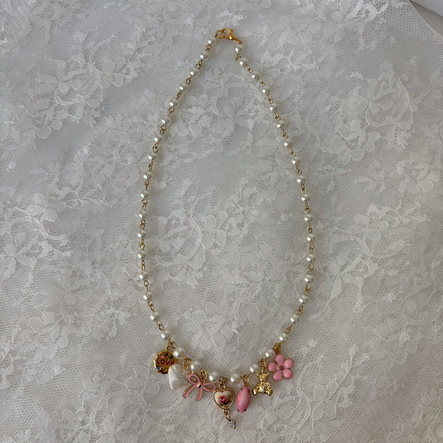 The Antoinette Charm Necklace