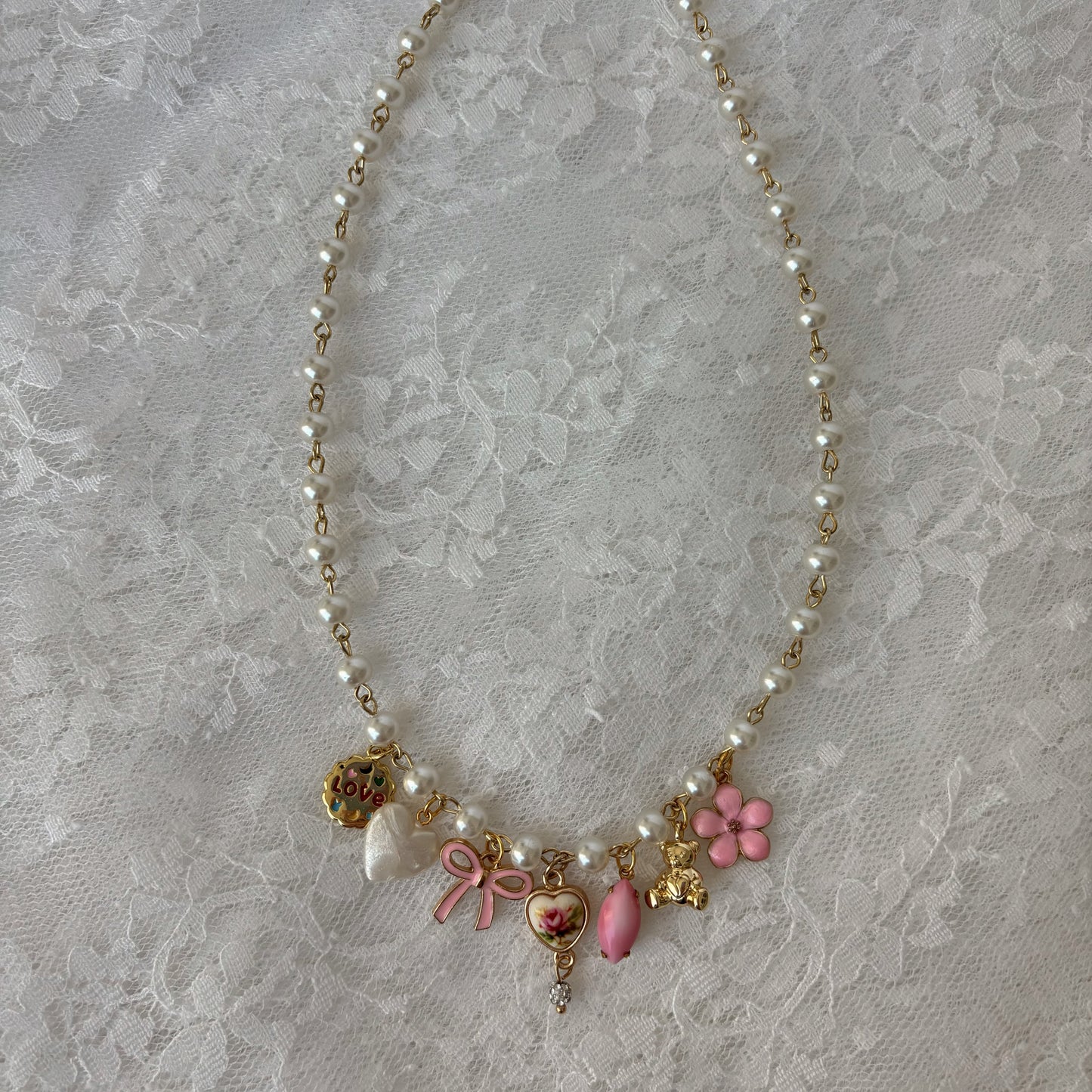 The Antoinette Charm Necklace