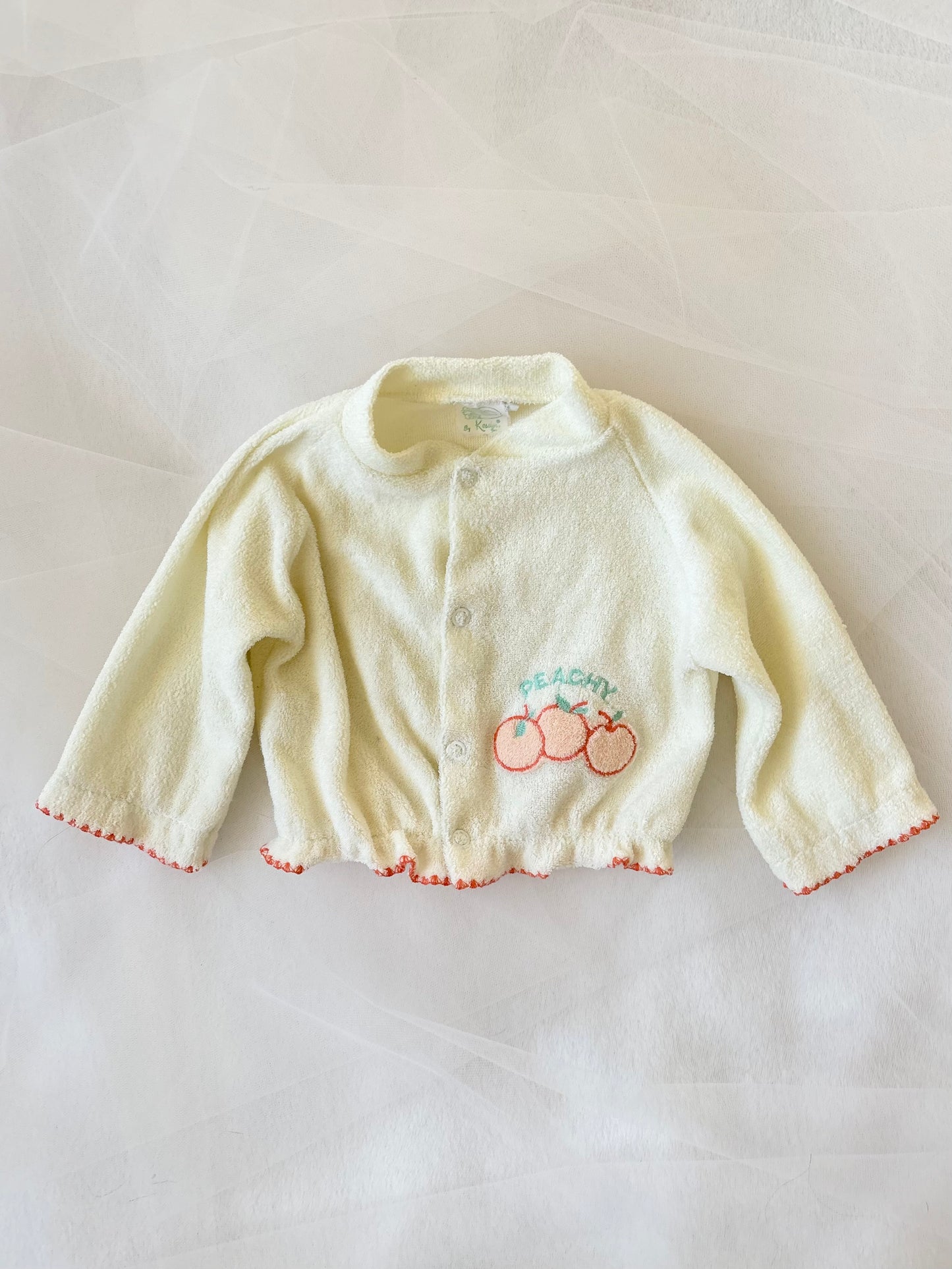 Vintage Peachy Baby Longsleeve (9mo)