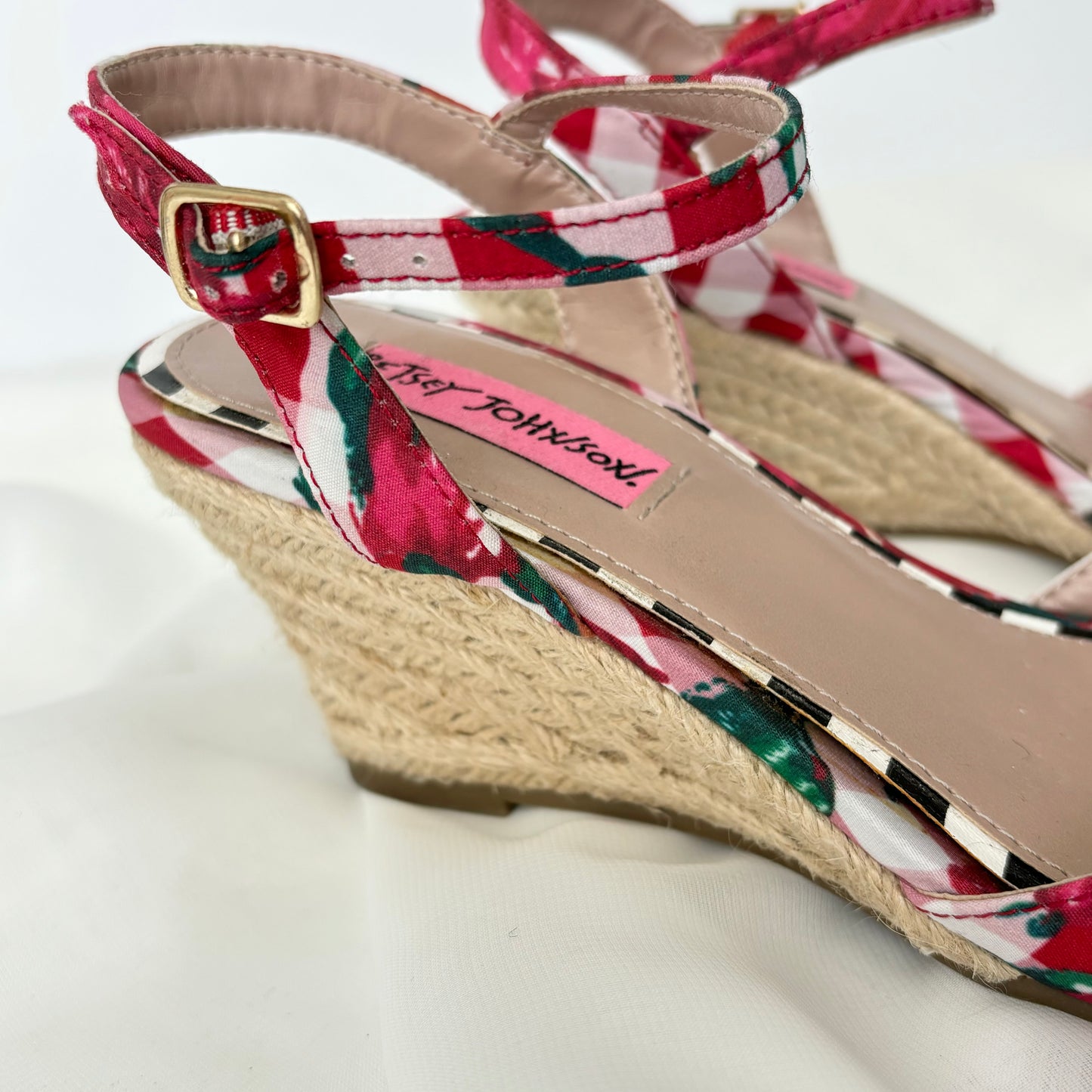 Betsey Johnson Floral Wedges (7)