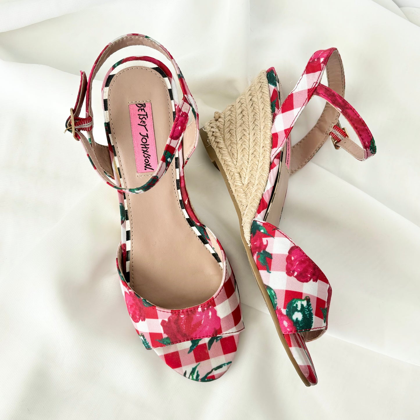 Betsey Johnson Floral Wedges (7)