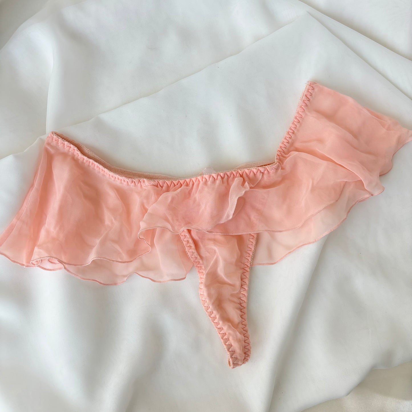 Vintage Victoria’s Secret Peach Panties (M)