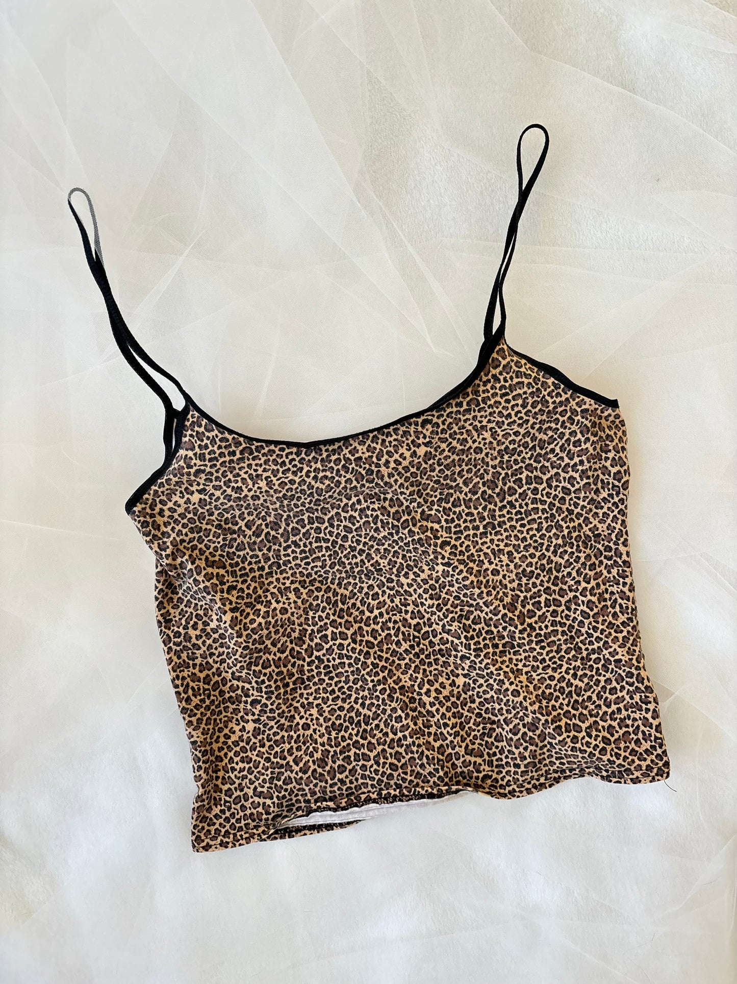 Vintage Two-Piece Pajama Panty & Tank Set (Medium)