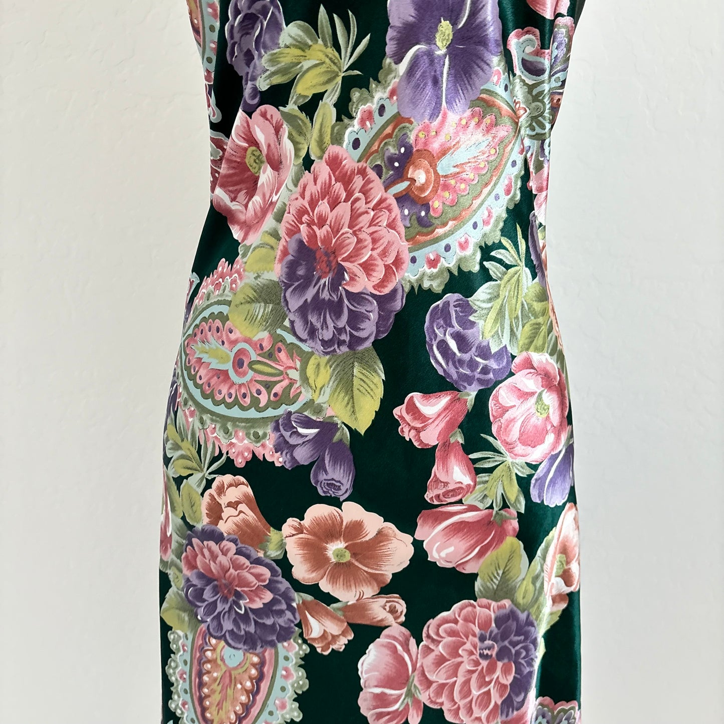 Vintage Fairy Grunge 80’s Floral Slip Dress (Large)