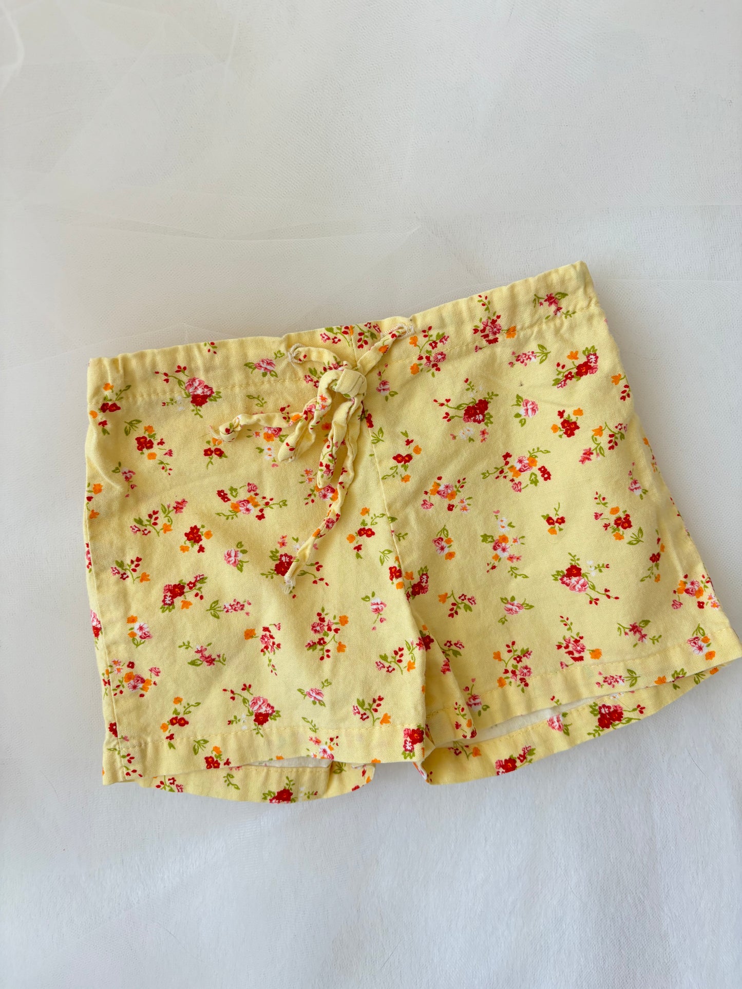 Vintage Floral Baby Shorts (9mo)