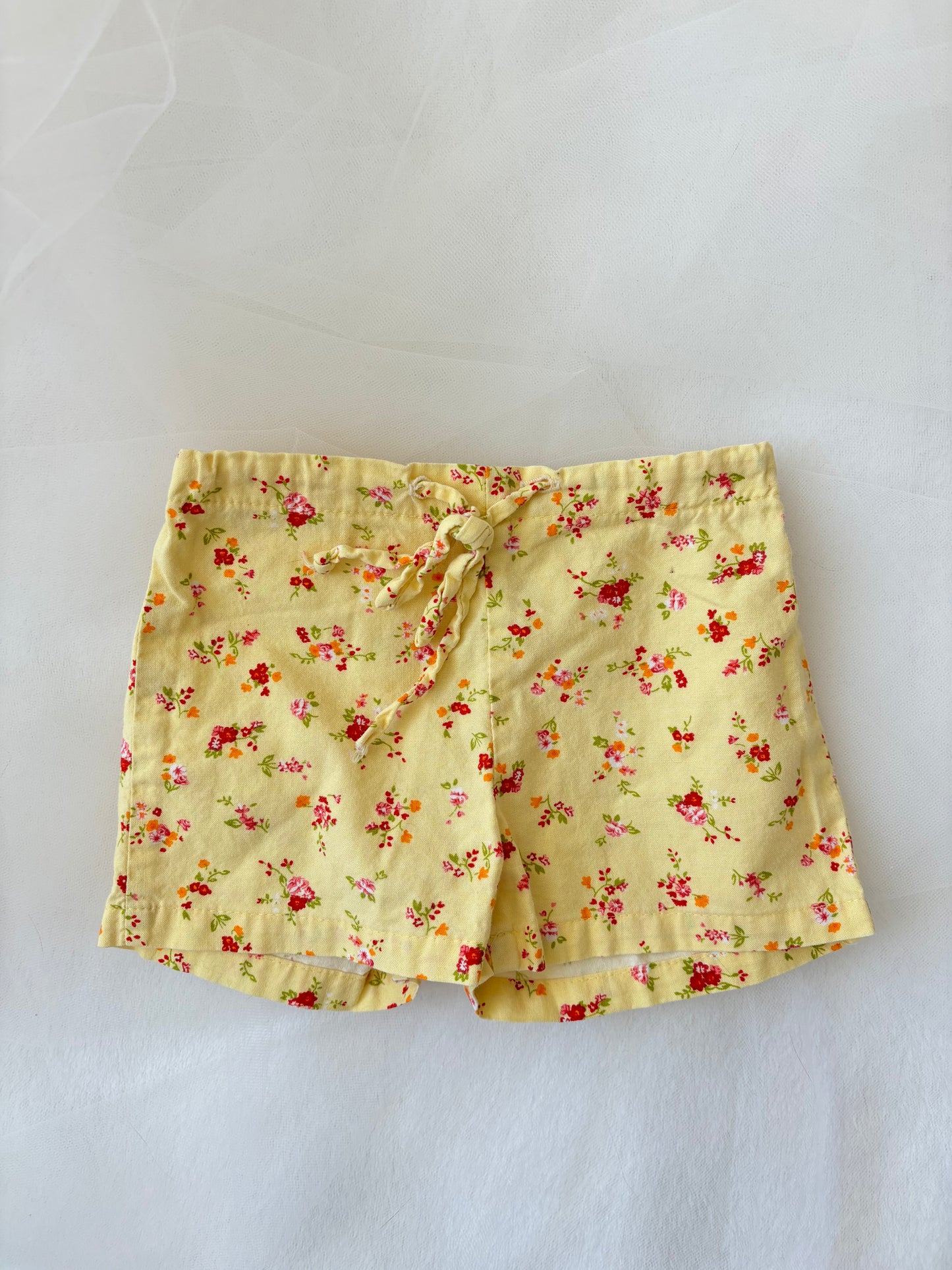 Vintage Floral Baby Shorts (9mo)